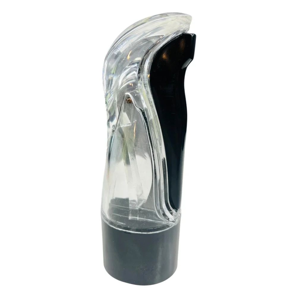 Cole & Mason Salt Or Pepper Mill Acrylic Black Push Button Grinder Model 950